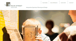 Desktop Screenshot of mainstreetdesign.com